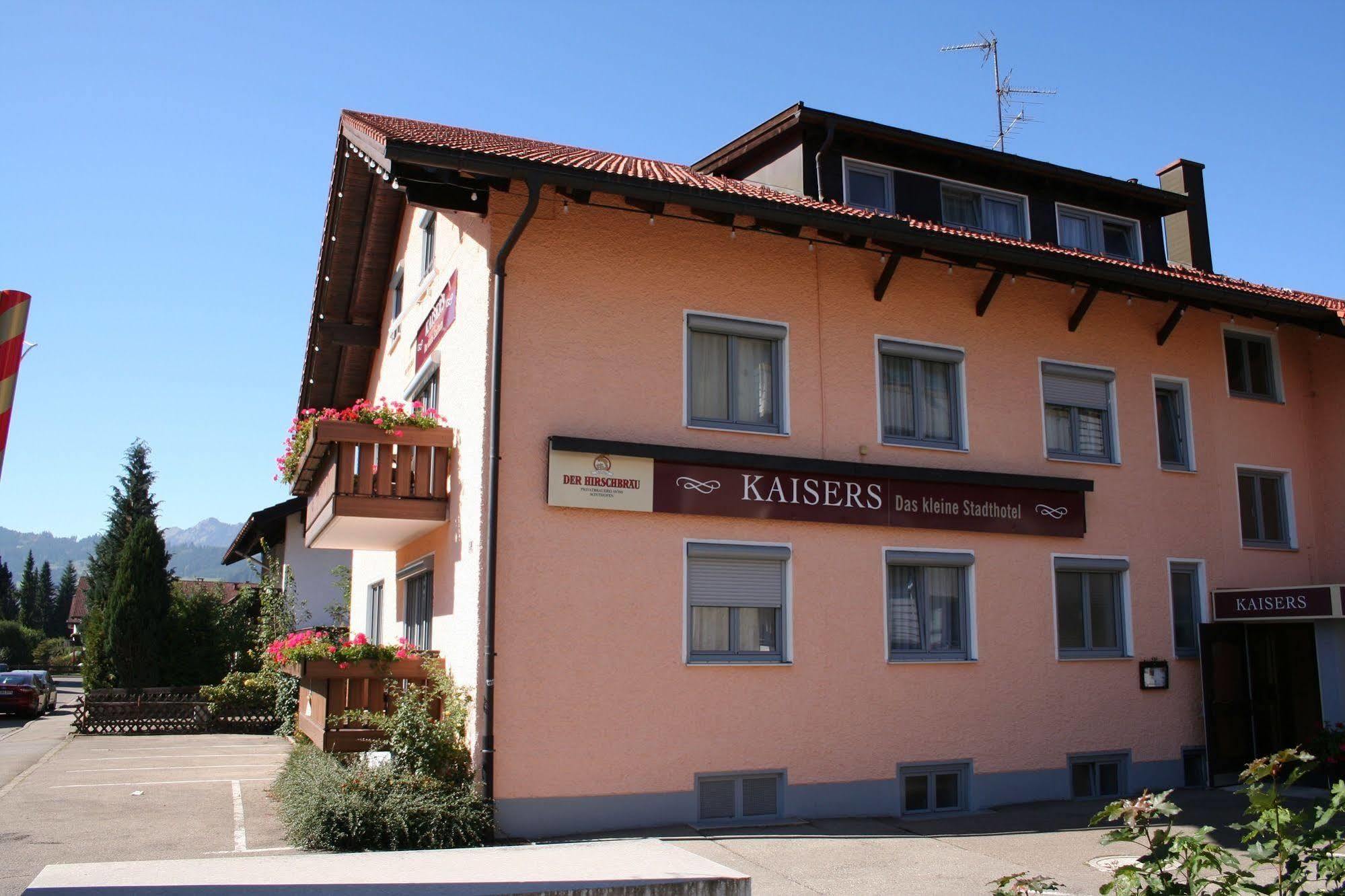 Kaisers Das Kleine Stadthotel Sonthofen Luaran gambar