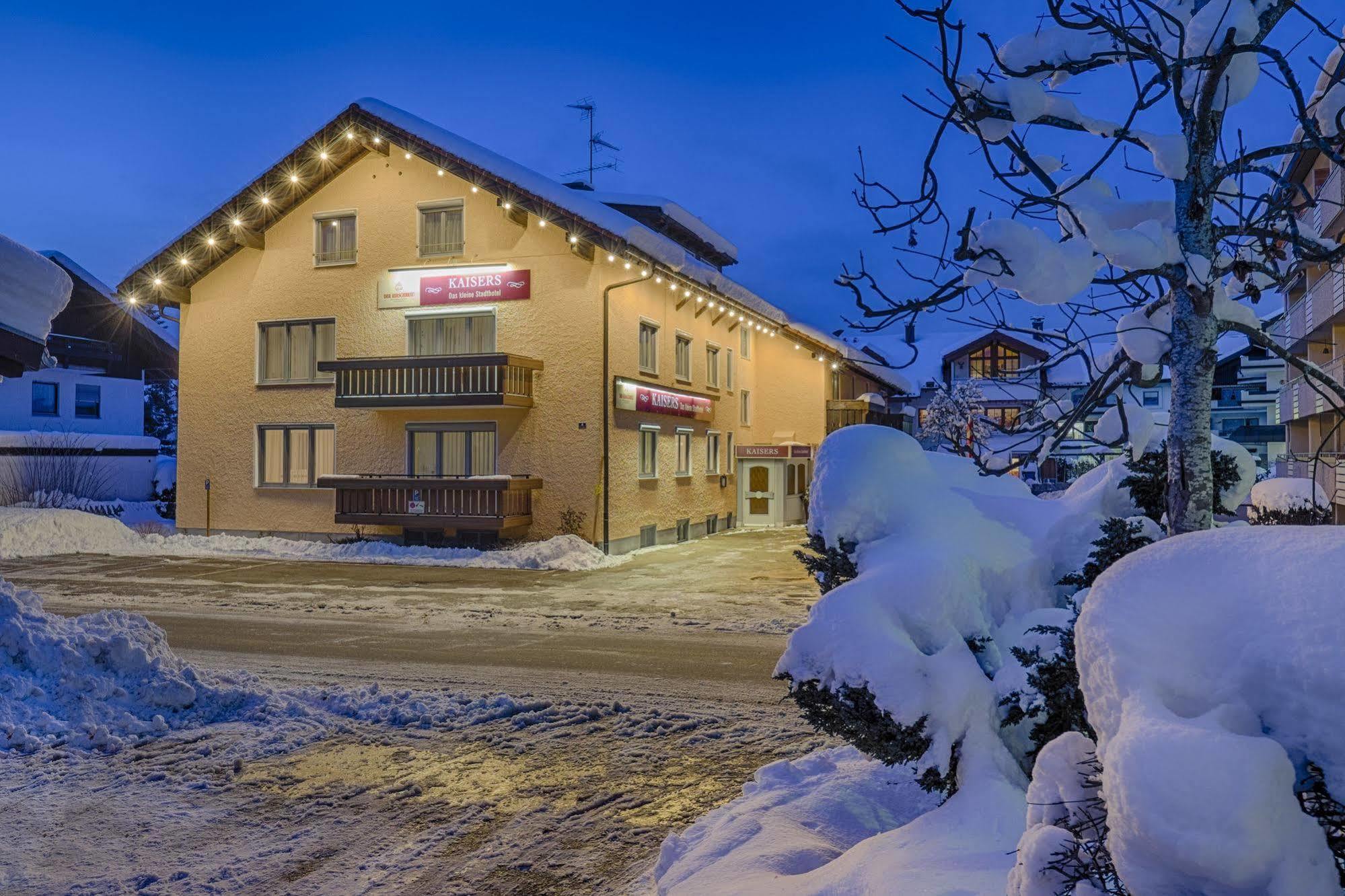 Kaisers Das Kleine Stadthotel Sonthofen Luaran gambar