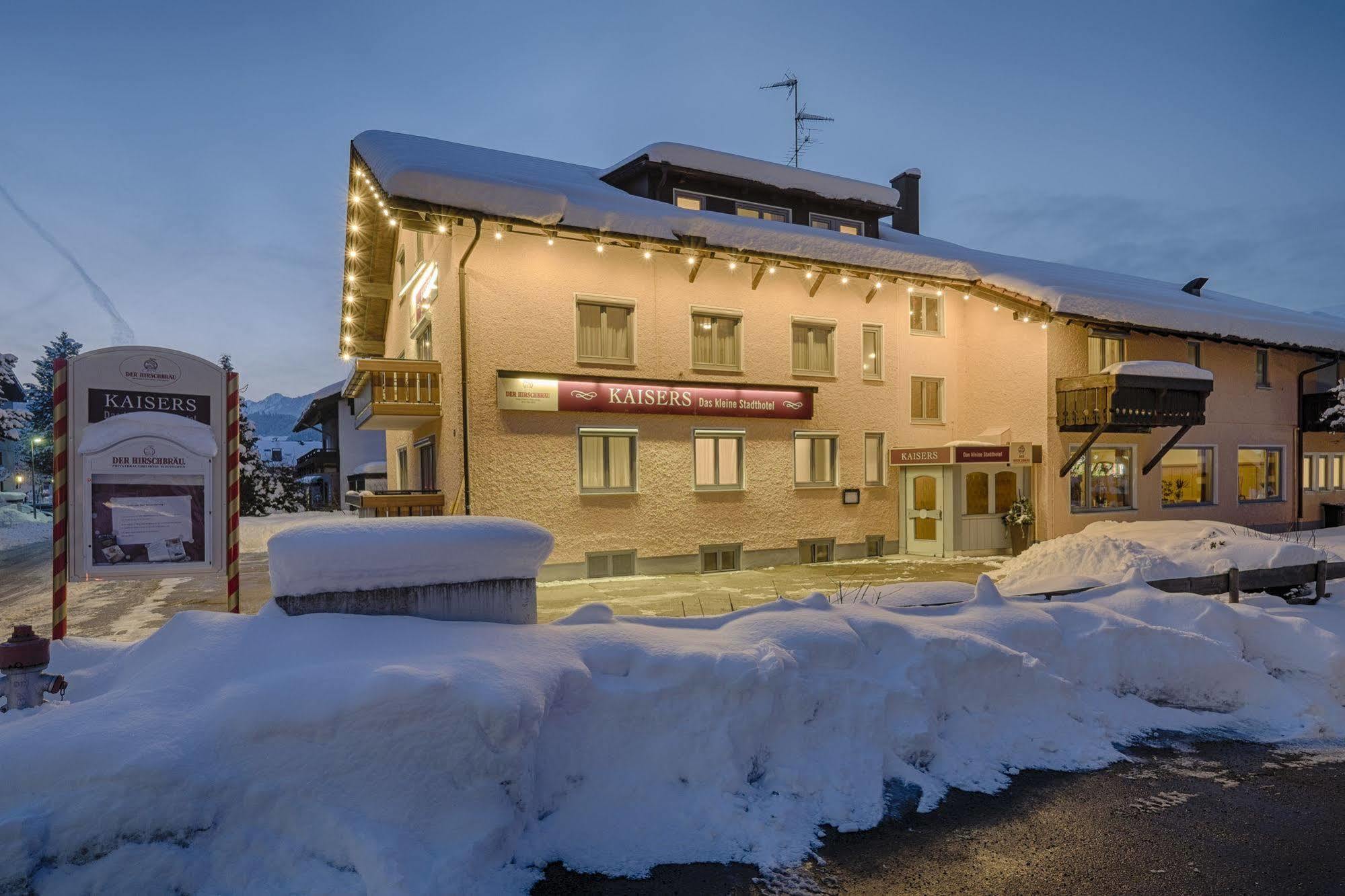 Kaisers Das Kleine Stadthotel Sonthofen Luaran gambar